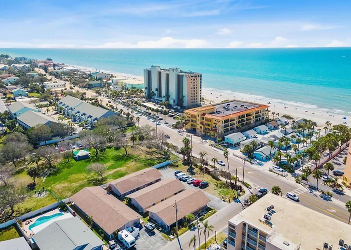 Apartment Spanish 52 - Damage Free & Across The Street From White Beaches Of Indian Rocks Beach! Clearwater Beach